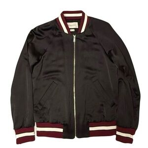 Aritzia Babaton Chelsey Satin Bomber Jacket SZ XXS/XS
